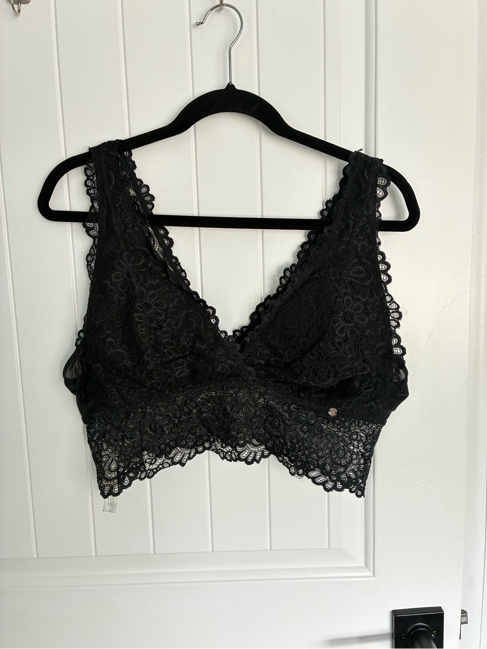 Lucky Brand Black Lace Bralette